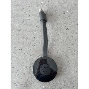 Google Chromecast 2nd Generation Black Portable HDMI Streaming Media Player
